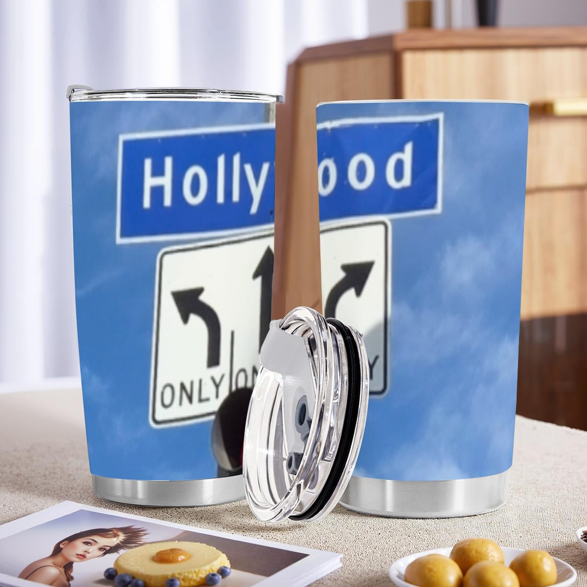 20 oz. (HOLLYWOOD Blvd.) Tumbler With Sliding Lid