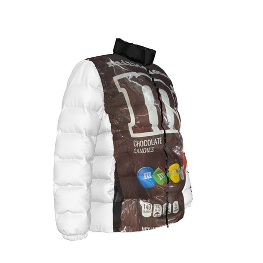 Unisex Stand collar slim down jacket