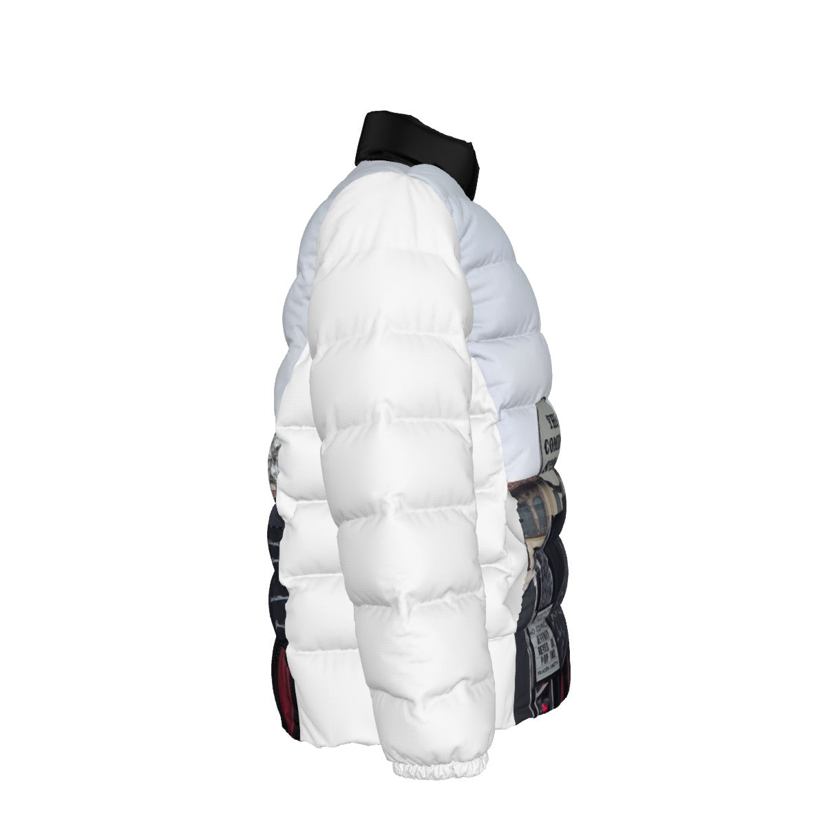 NEW!!! "THAT PART" branded (left sleeve/ COMEDY STORE Sign front/rear) Unisex Stand collar slim down jacket