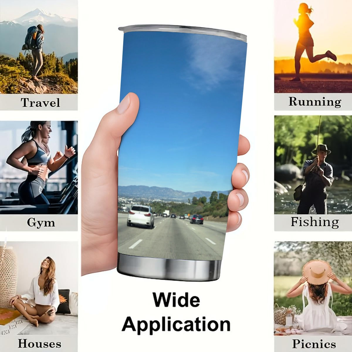 20 oz.Tumbler with Sliding Lid (405 FWY)