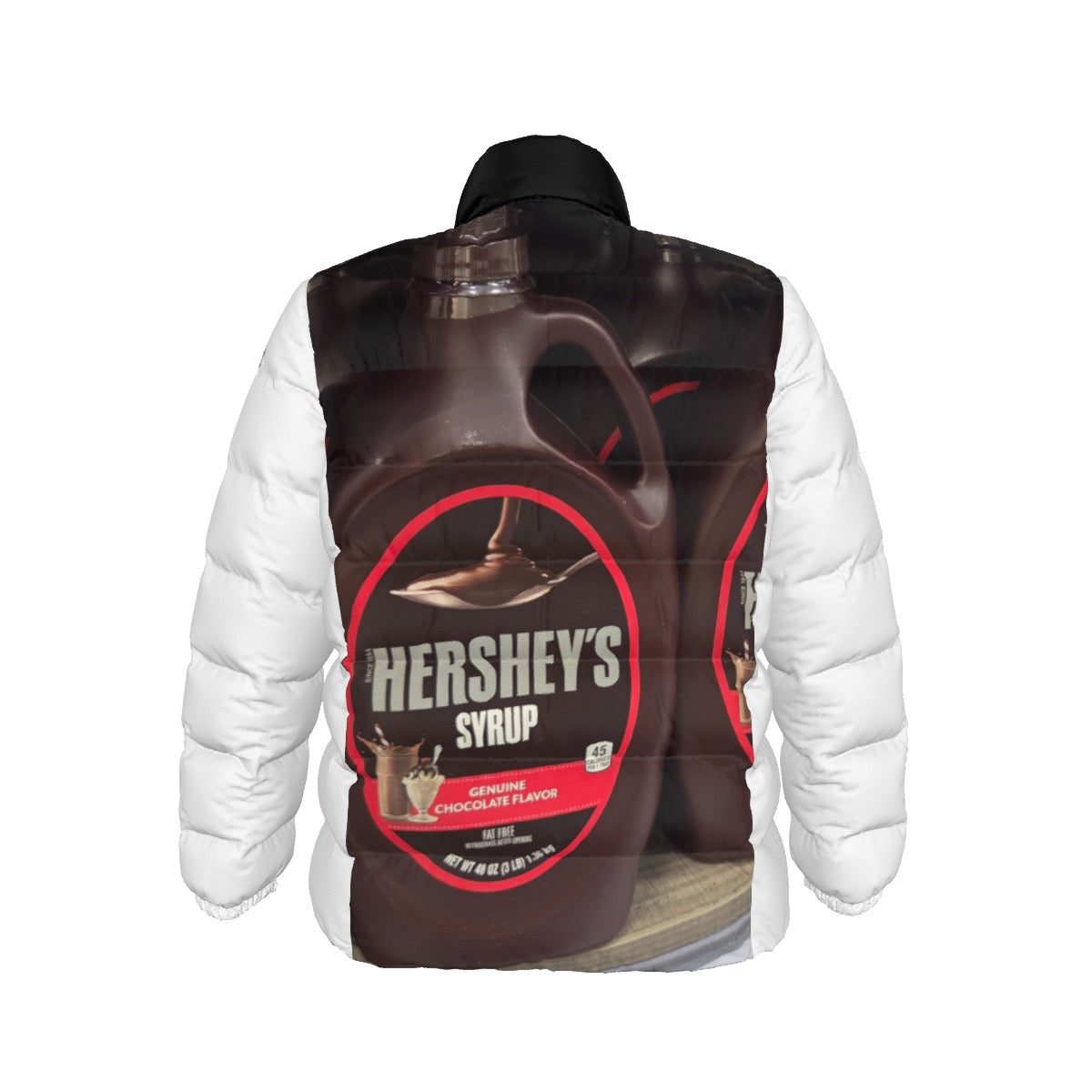 Unisex Stand collar slim down jacket