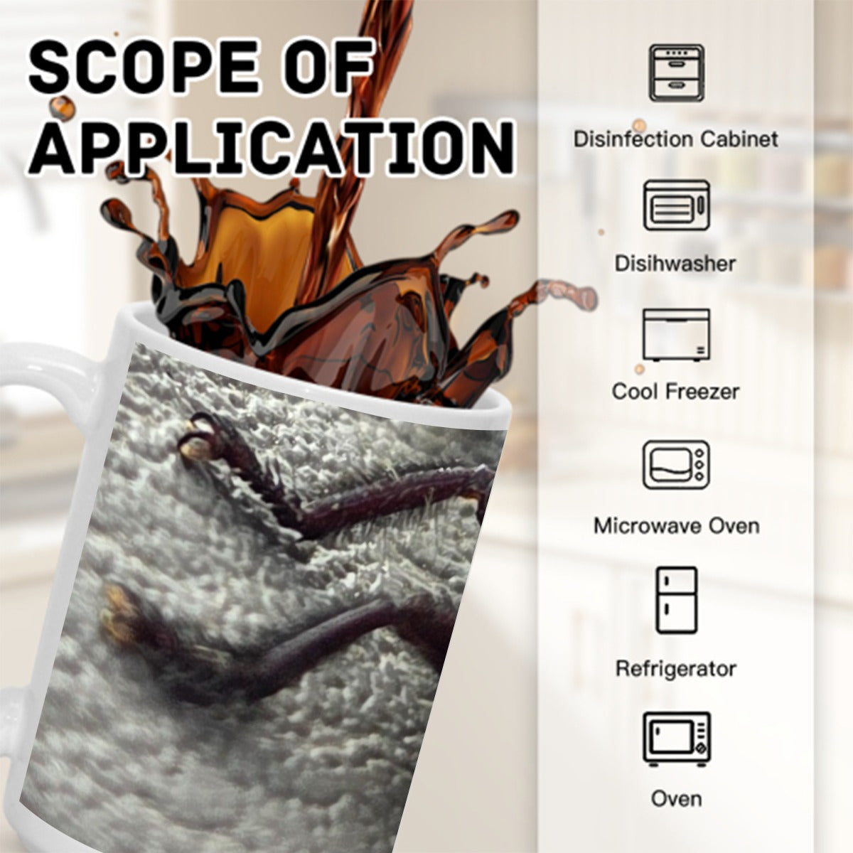 NEW!!! (BIG Bug Face) 15oz. Mug