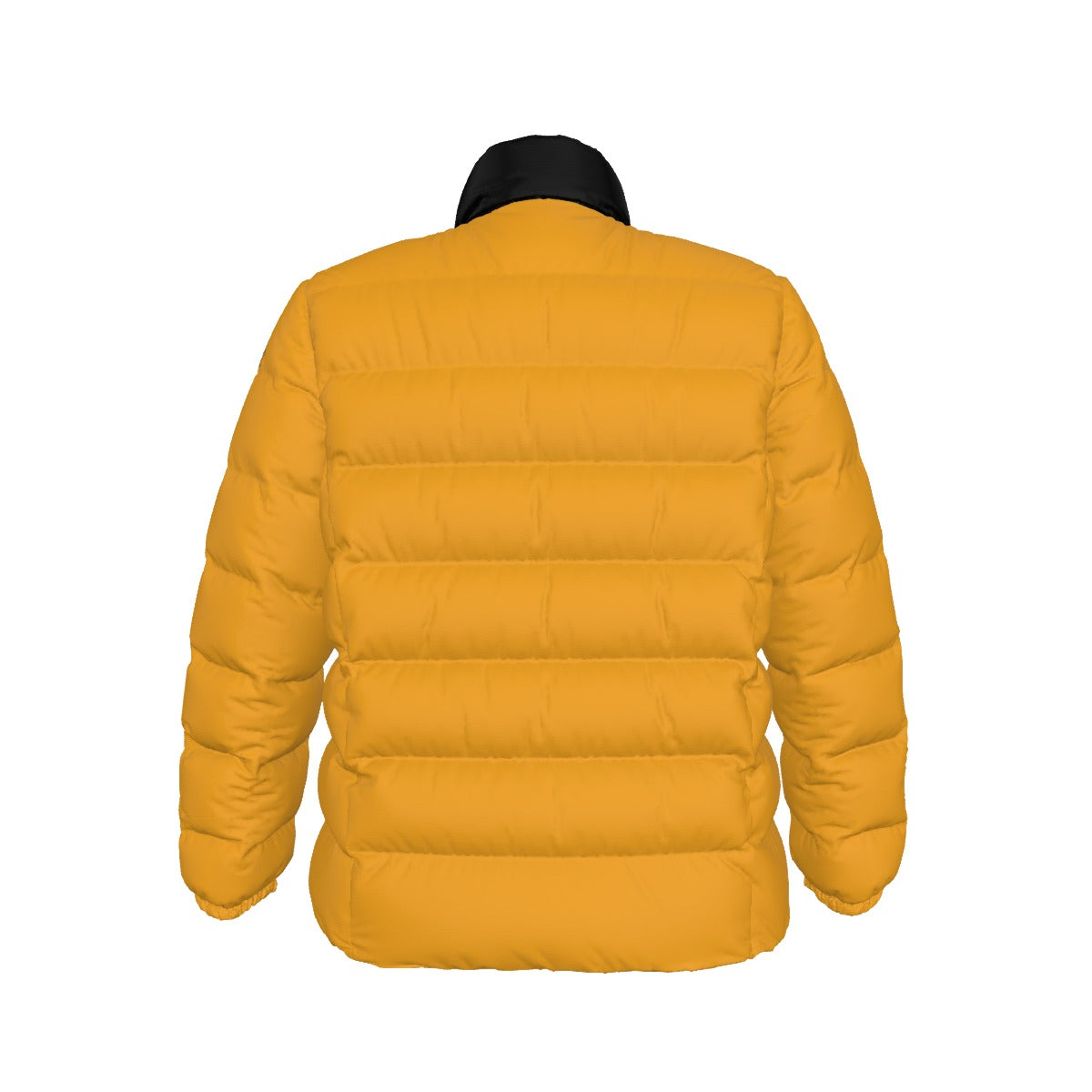 NEW!!! 'THAT PART" branded (left sleeve/ CANDY GOLD) Unisex Stand collar slim down jacket