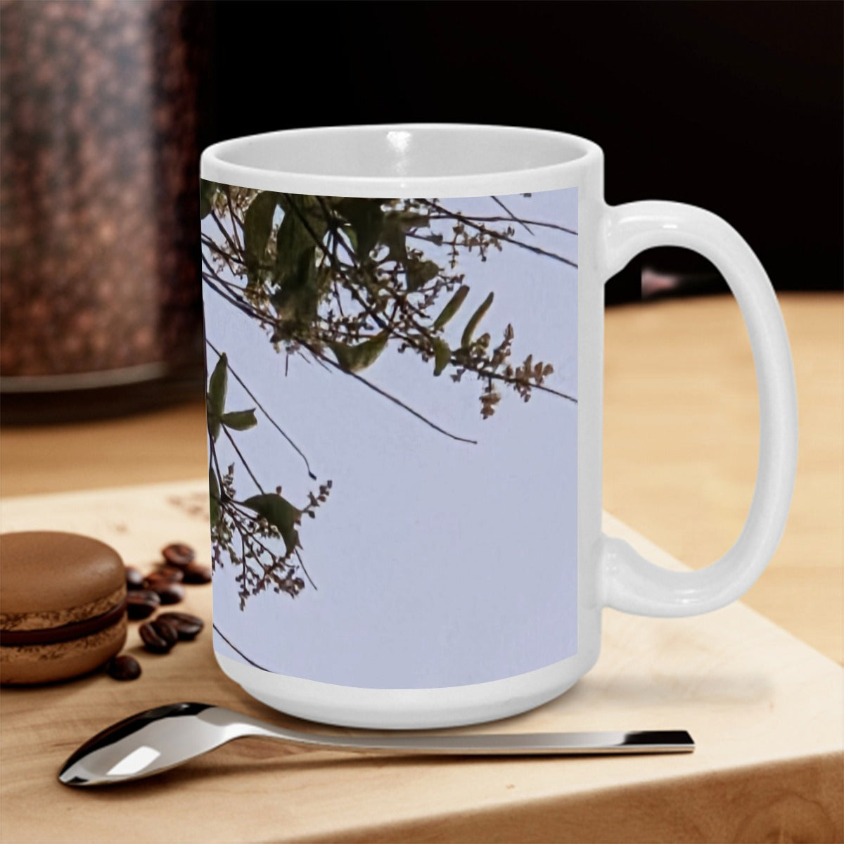 NEW!!! (Lady Face in Trees) 15oz. Mug