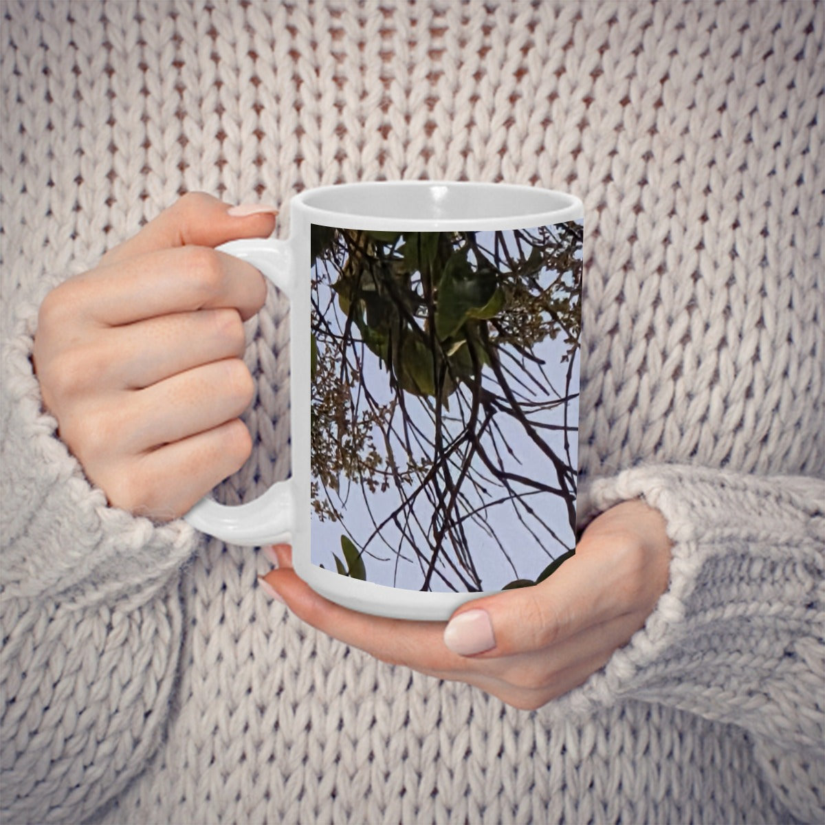 NEW!!! (Lady Face in Trees) 15oz. Mug