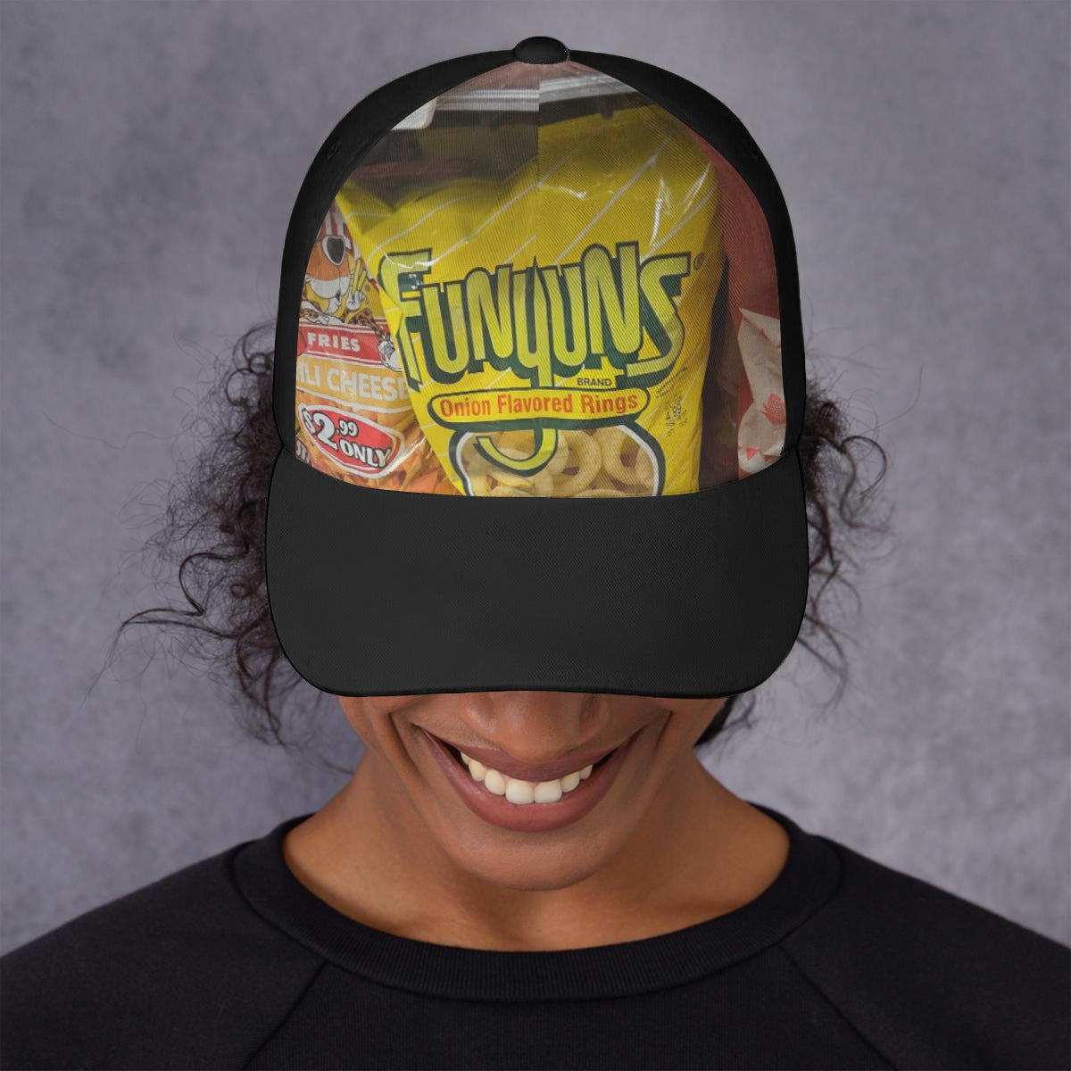 Print Peaked Cap