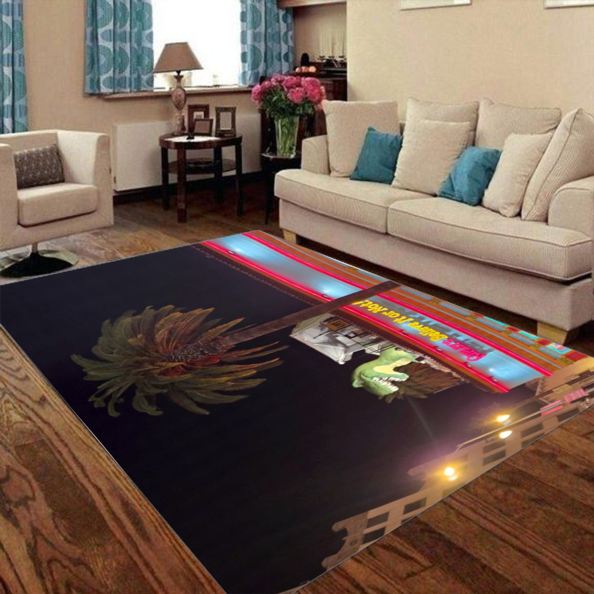 (HOLLYWOOD Ripley Museum) Foldable Rectangular Floor Mat