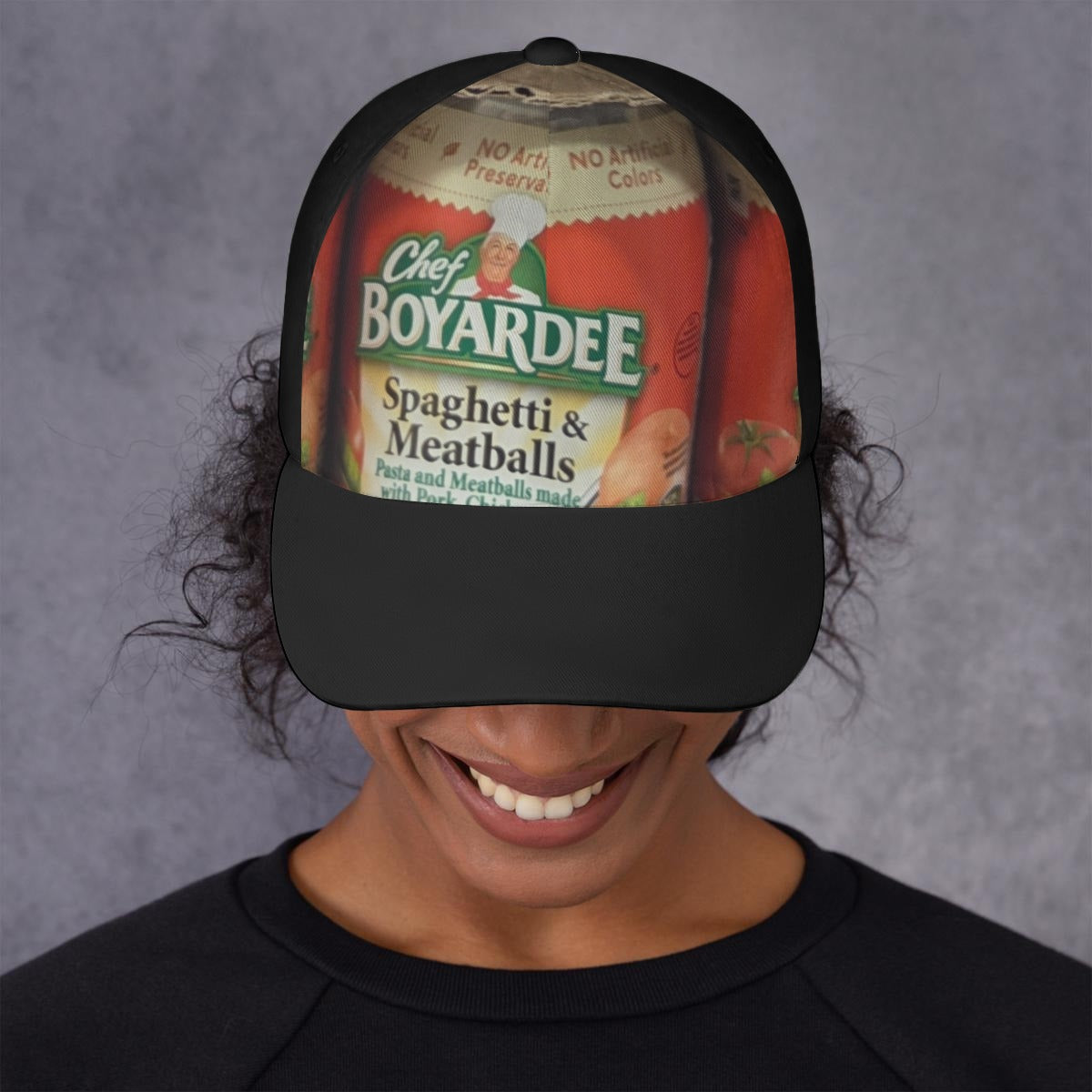 Print Peaked Cap