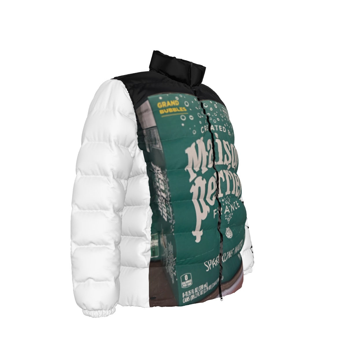 Unisex Stand collar slim down jacket