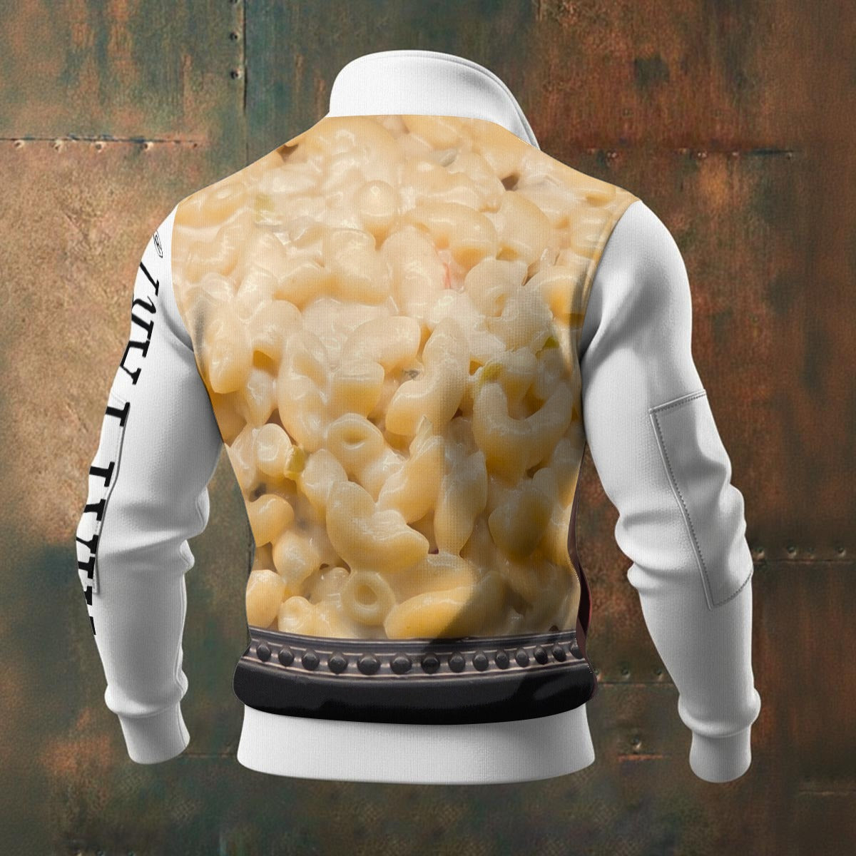 NEW!!! "THAT PART" branded (left sleeve & GROUND SIRLION front / Macaroni & Cheese rear) Men's Thick Knit Fleece Jacket