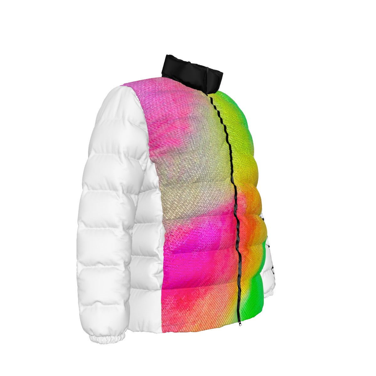 Unisex Stand collar slim down jacket