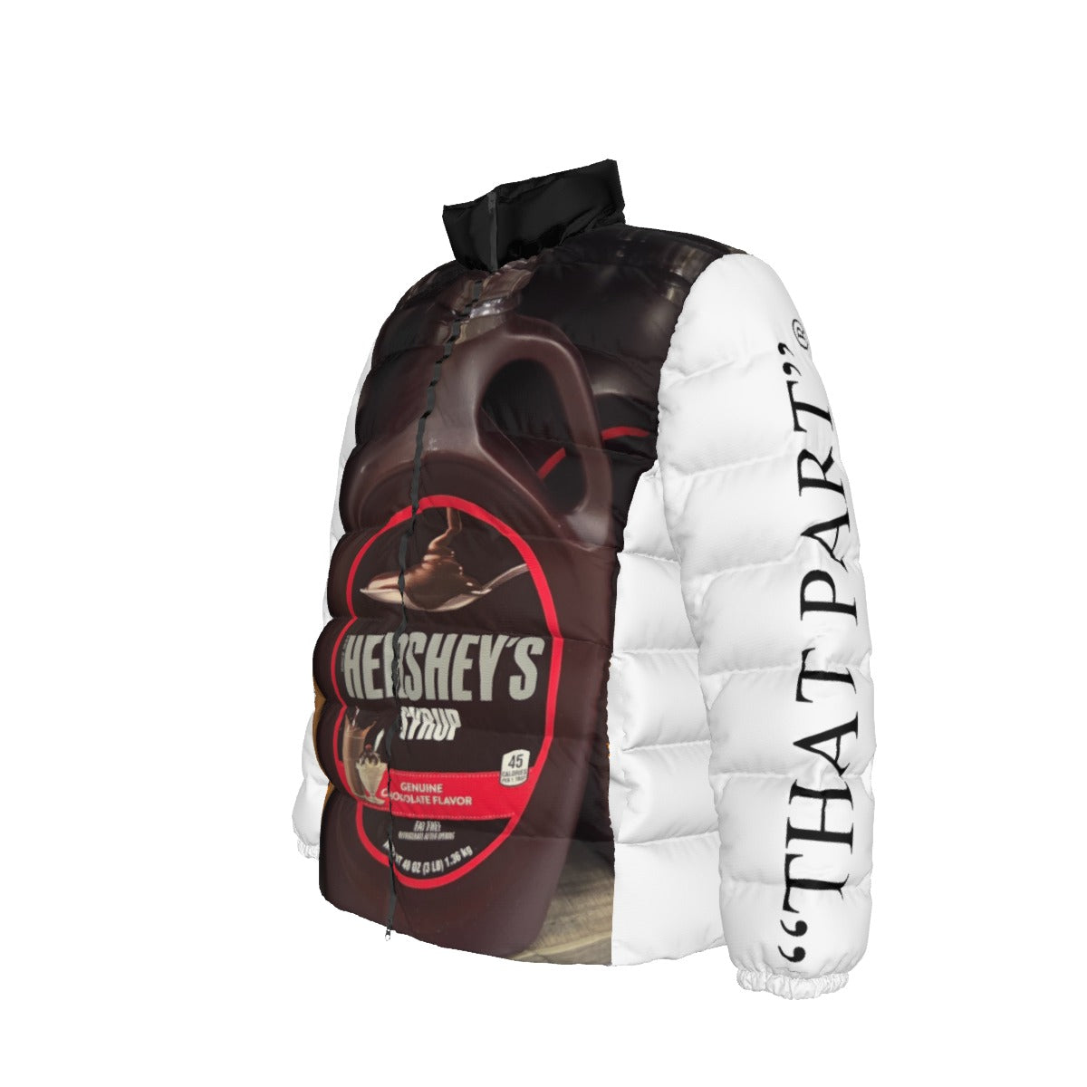 Unisex Stand collar slim down jacket