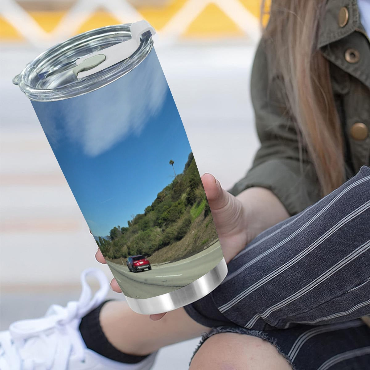 20 oz.Tumbler with Sliding Lid (405 FWY)