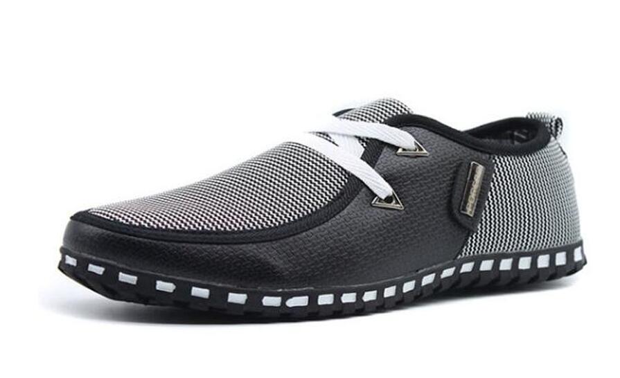 Men Flats Boat Shoes High Quality Casual Shoes Slip On Loafers Casual shoes Big Size MM 58