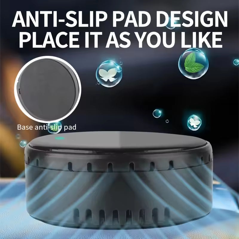 Air Purifier Solar Powered odor removal disinfection and purification device
