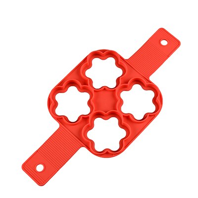 Silicone Fried Egg Ring Maker Non Stick Pancake Maker Cooking Tool Cheese Egg Pan Flip Eggs Mold