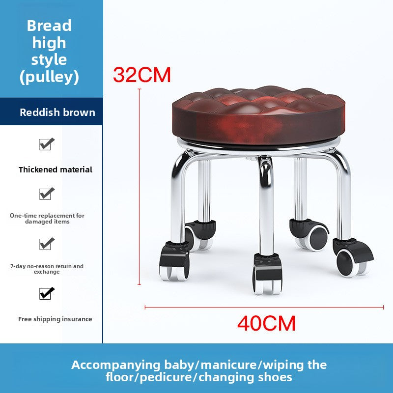 Rolling Round Stool