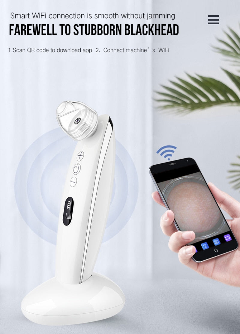 WiFi HD Camera Vacuum Suction Facial Care