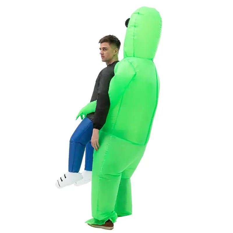 Alien Inflatable Carry-You illusion Costume