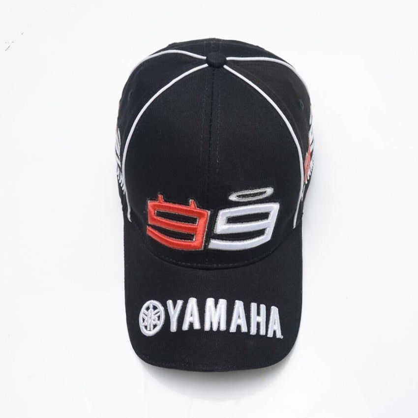 Jorge Lorenzo 99 Embroidered Yamaha Motorcycle Racing Sport Baseball Cap