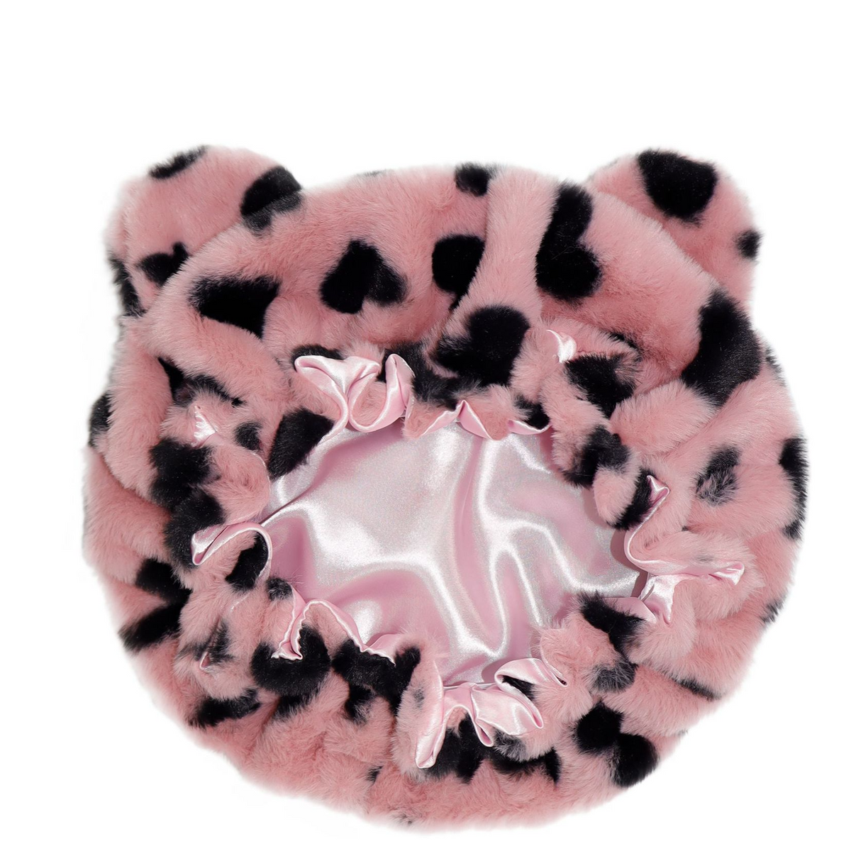 Plush sleeping cap