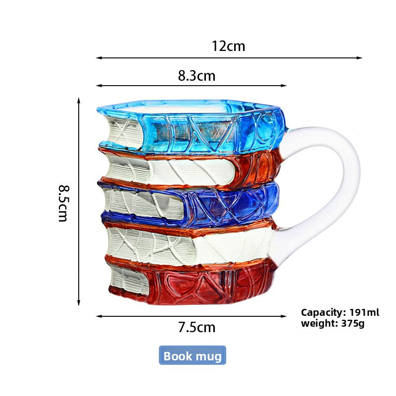 Book Shaped Ceramic Coffee Mug
