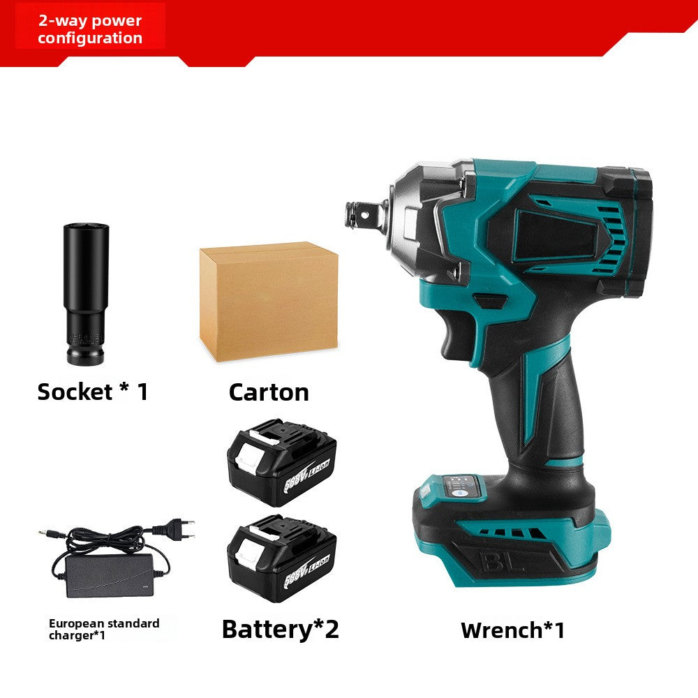 Brushless Electric Impact Wrench High Torque Cordless Tool