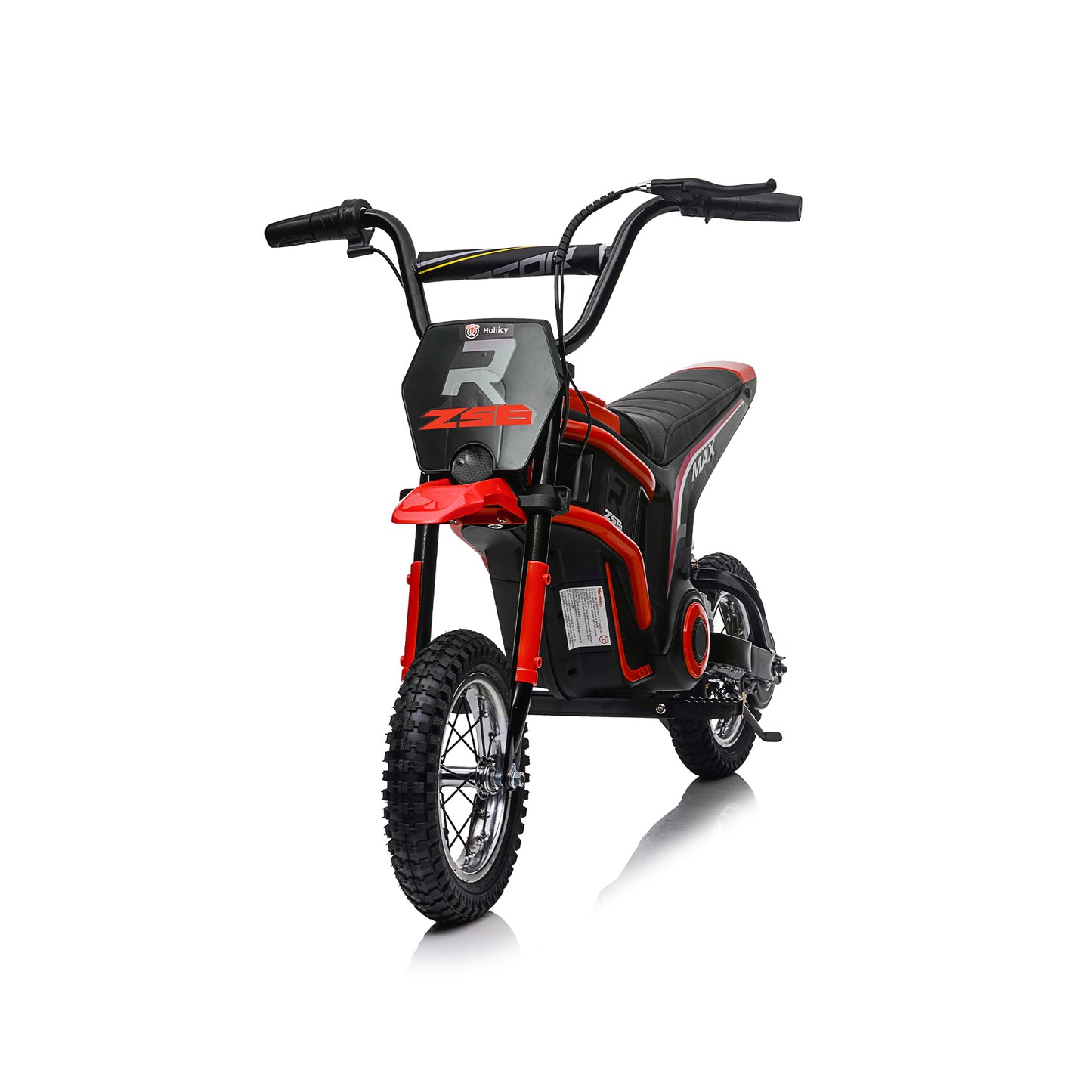 Speed up to 14.29MPH 24V Electric Kid Motorcycle off-road vehicle large front & rear suspension