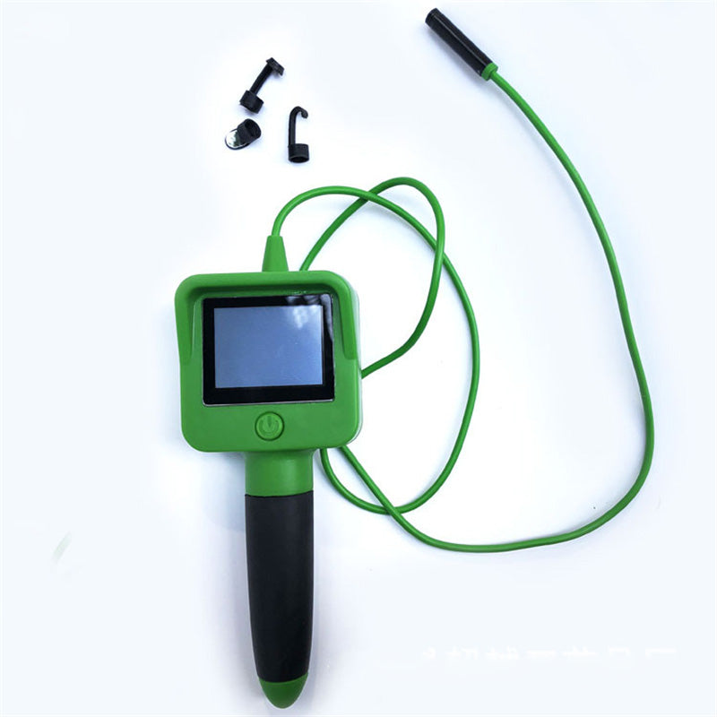 Endoscope Camera with 2.4 Inch Color Liquid LCD Screen 1.2m Gooseneck Cable Handheld Monitor Tube Inspection Borescope Camera