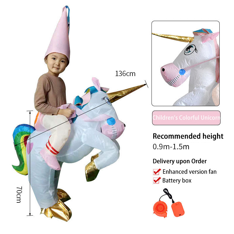 3D Dinosaur Inflatable Clothes