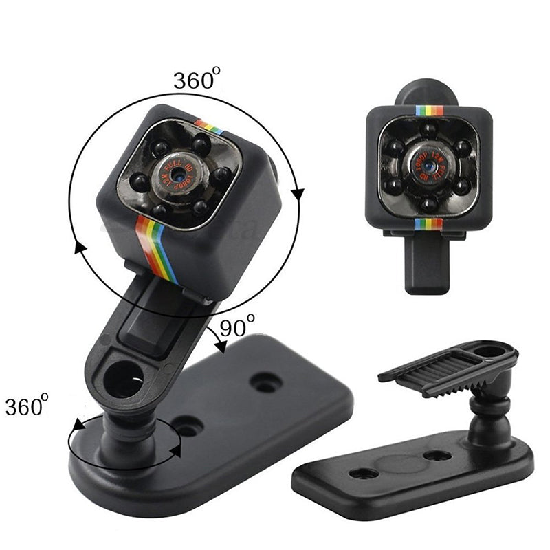 1080P HD Sport DV DVR Monitor Concealed camera SQ 11 night vision micro small camera Mini camcorder