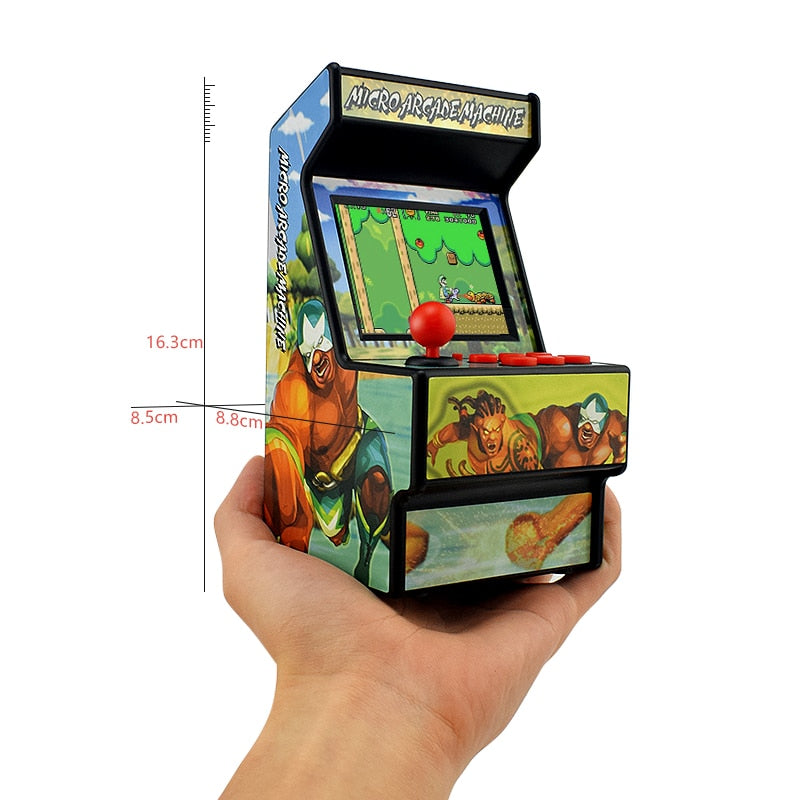 Retro Mini Arcade Handheld Game Console 16 Bit Game Player Built-in 156 Classic Games
