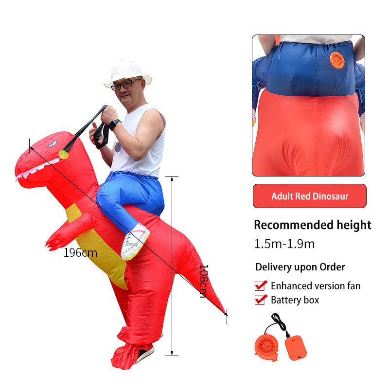3D Dinosaur Inflatable Clothes