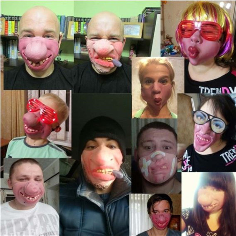 Party Mask Latex Faces
