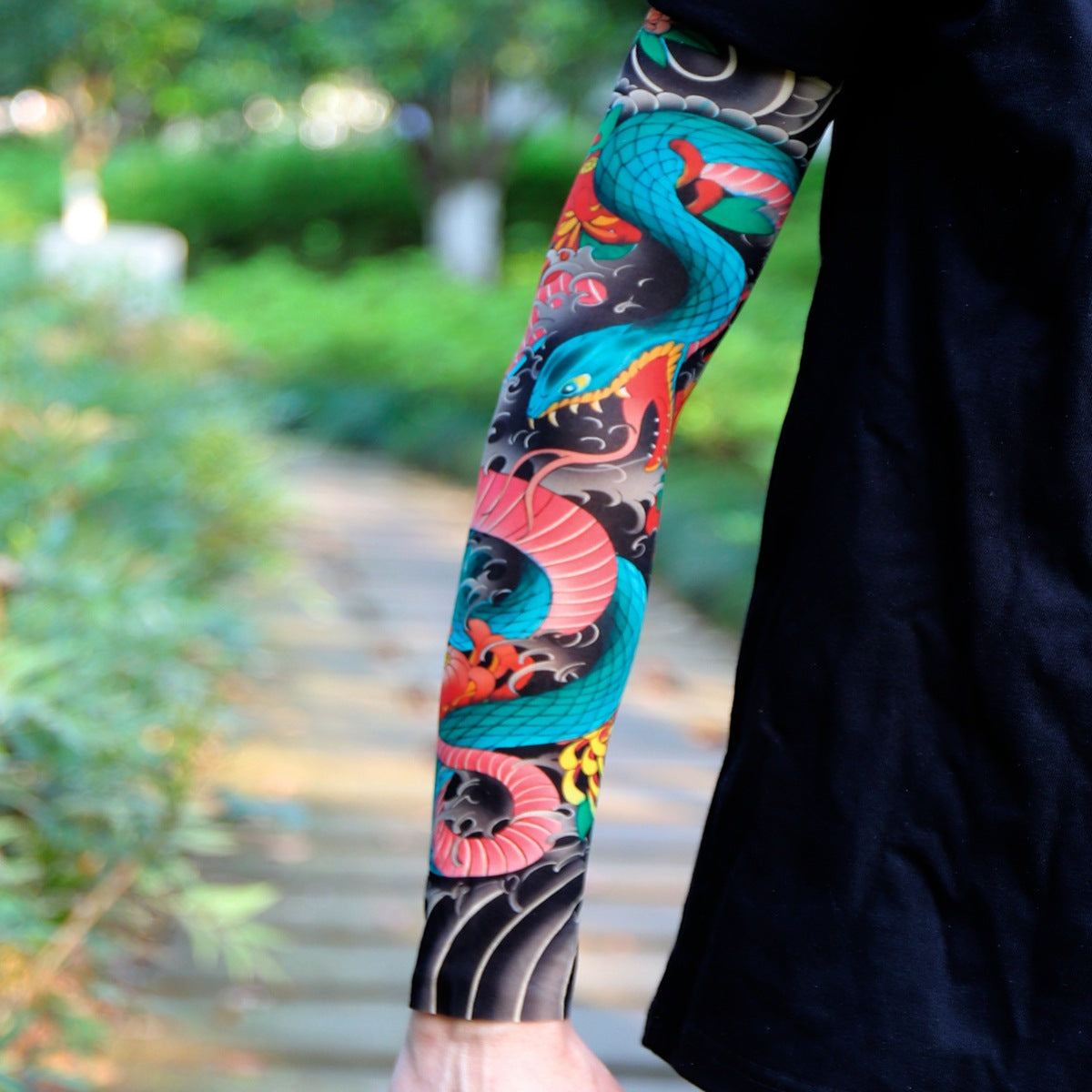 Realistic tattoo Arm sleeves