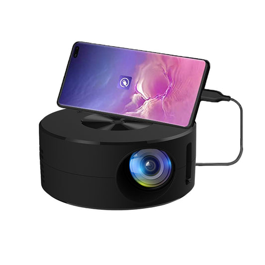 YT200 Home Projector Mini Portable Small Mobile Phone Projection