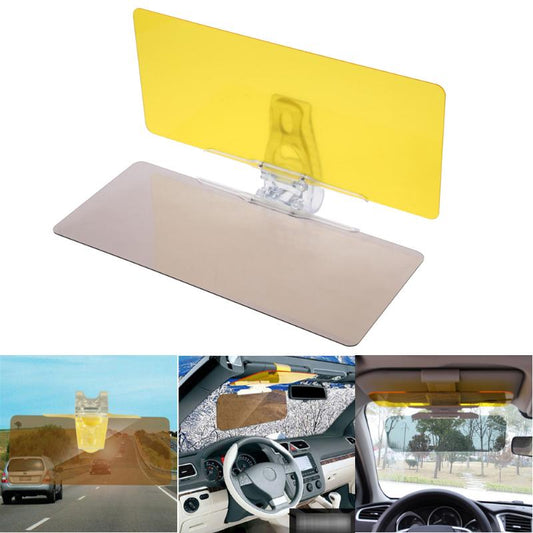 1Pcs Car Sun Visor HD Anti Sunlight Dazzling Goggle Day Night Vision Driving Mirror UV Fold Flip Down Clear View