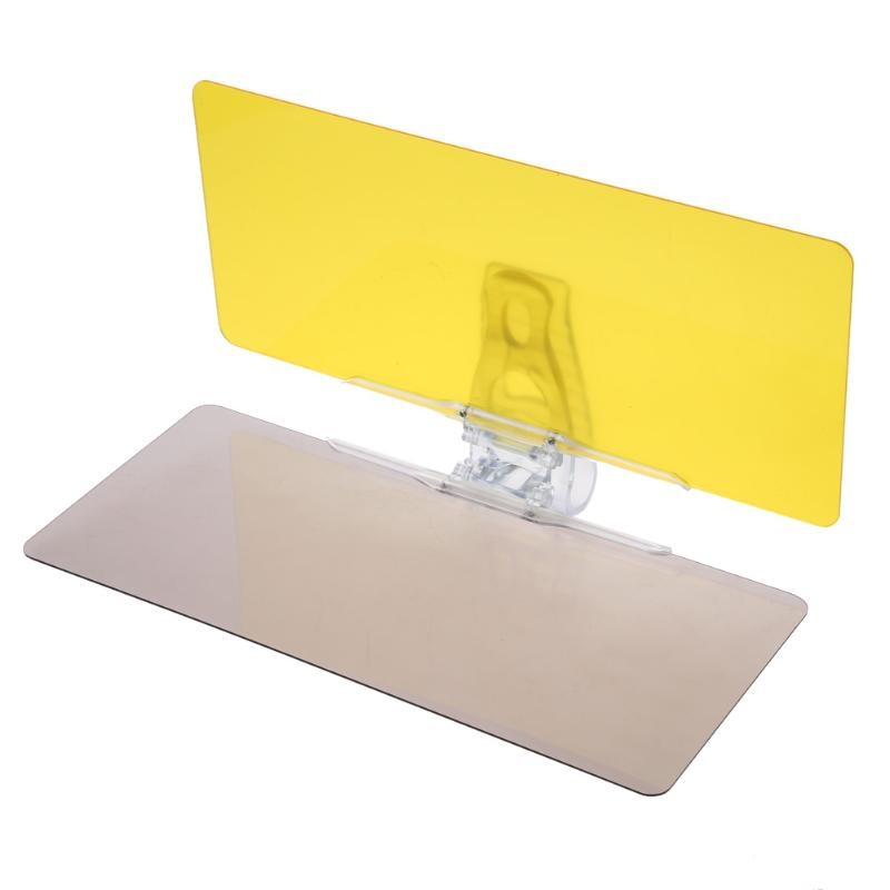 1Pcs Car Sun Visor HD Anti Sunlight Dazzling Goggle Day Night Vision Driving Mirror UV Fold Flip Down Clear View