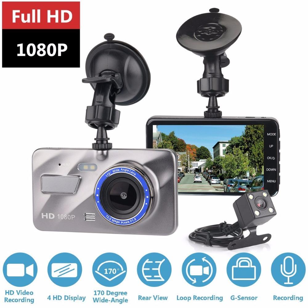 DVR Car Camera Full HD 1080P 4 IPS Front