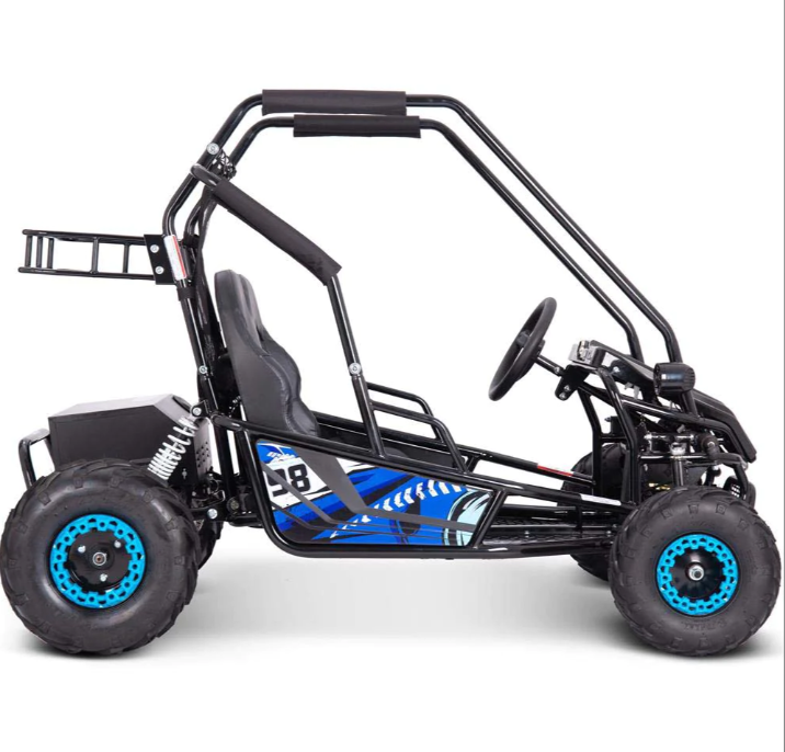 MotoTec Mud Monster XL Kids Electric 60v 2000w Go Kart Full Suspension