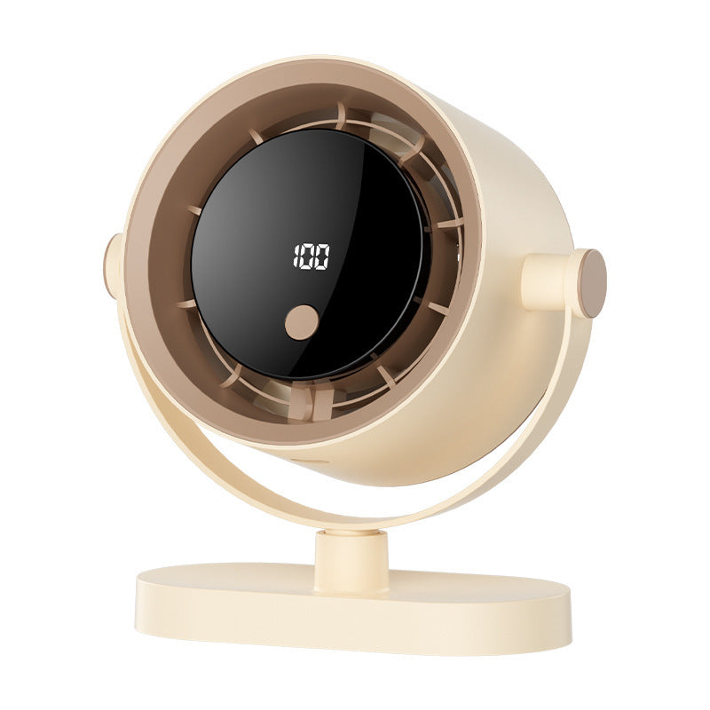 Desktop Clip-On Small Fan Silent Small Student Dormitory Office USB Charging 2026 Mini Portable Fan