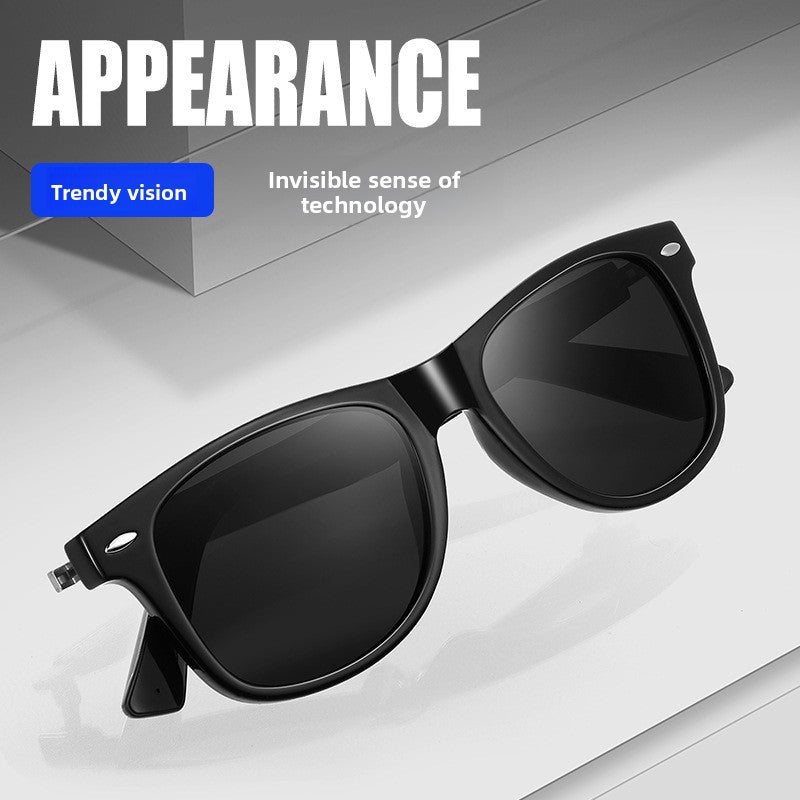 Bone Conduction Speakers Bluetooth Smart Sunglasses