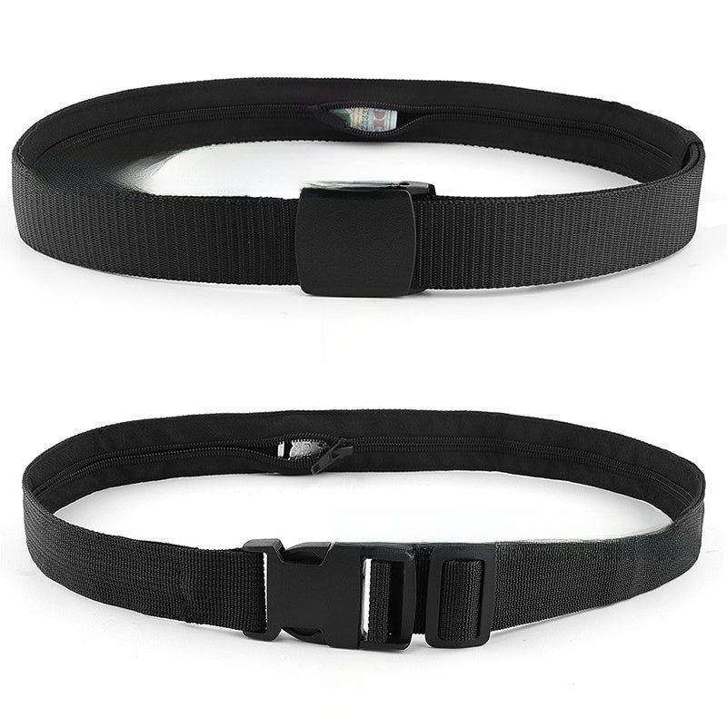 Hidden Money Belt with Quick Release Buckle Adjustable