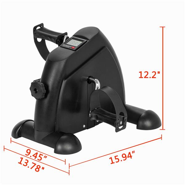 Hands Free Mini Exercise Bike Black