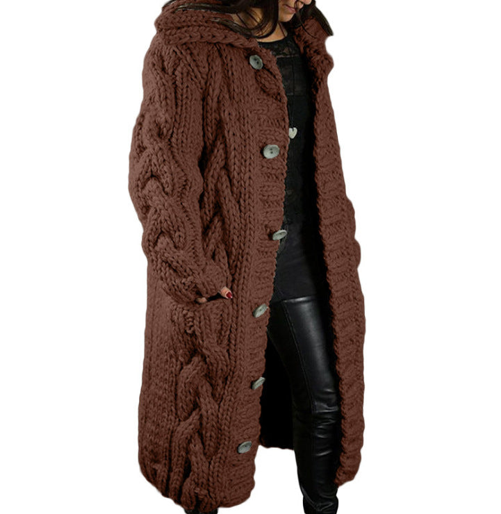 Multi-Color Cardigan, Large Size Sweater Jacket