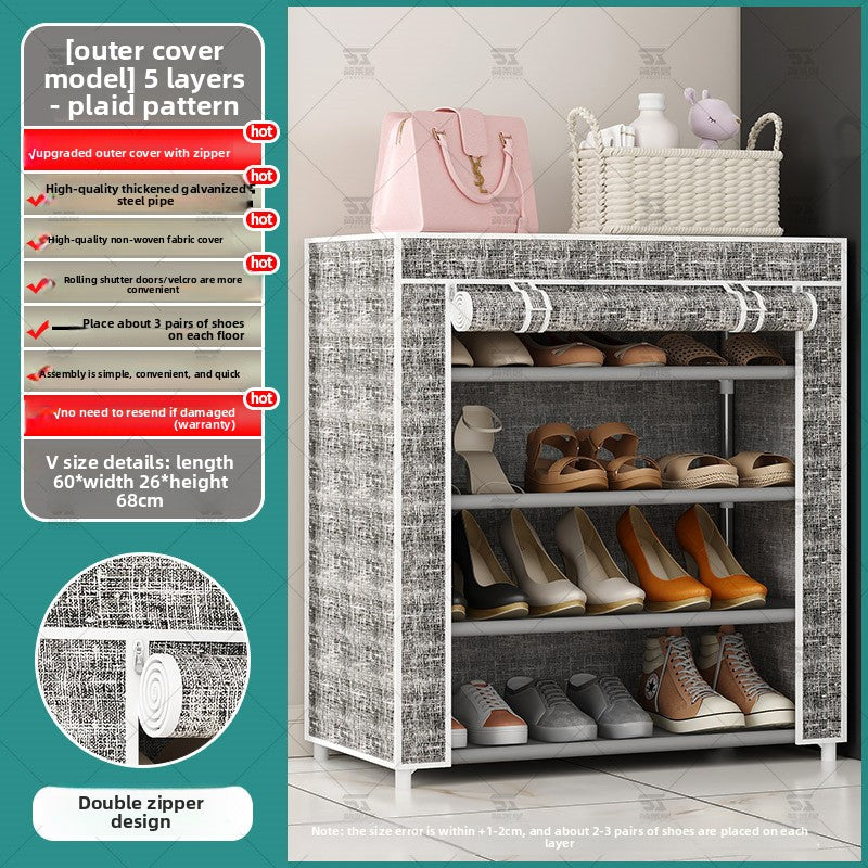 Simple Multi-Tier Shoe Rack