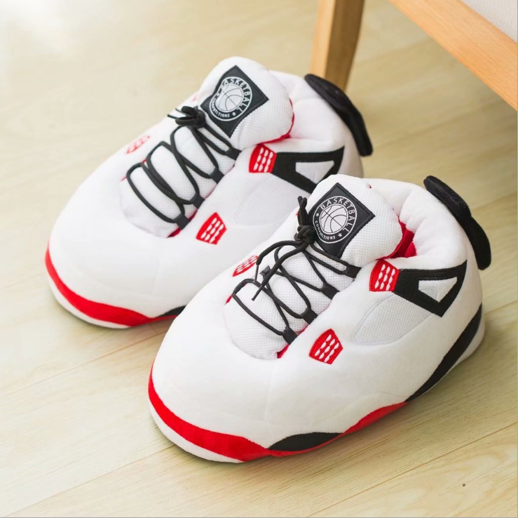 Foam Sneakers Slippers Cotton Shoes Warm Home Plush Slippers