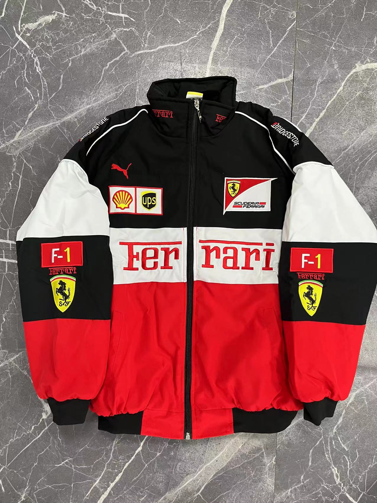 Porsche Lamborghini Ferrari Red Bull Harley Davidson Kawasaki Monster BMW Mercedes branded Jackets