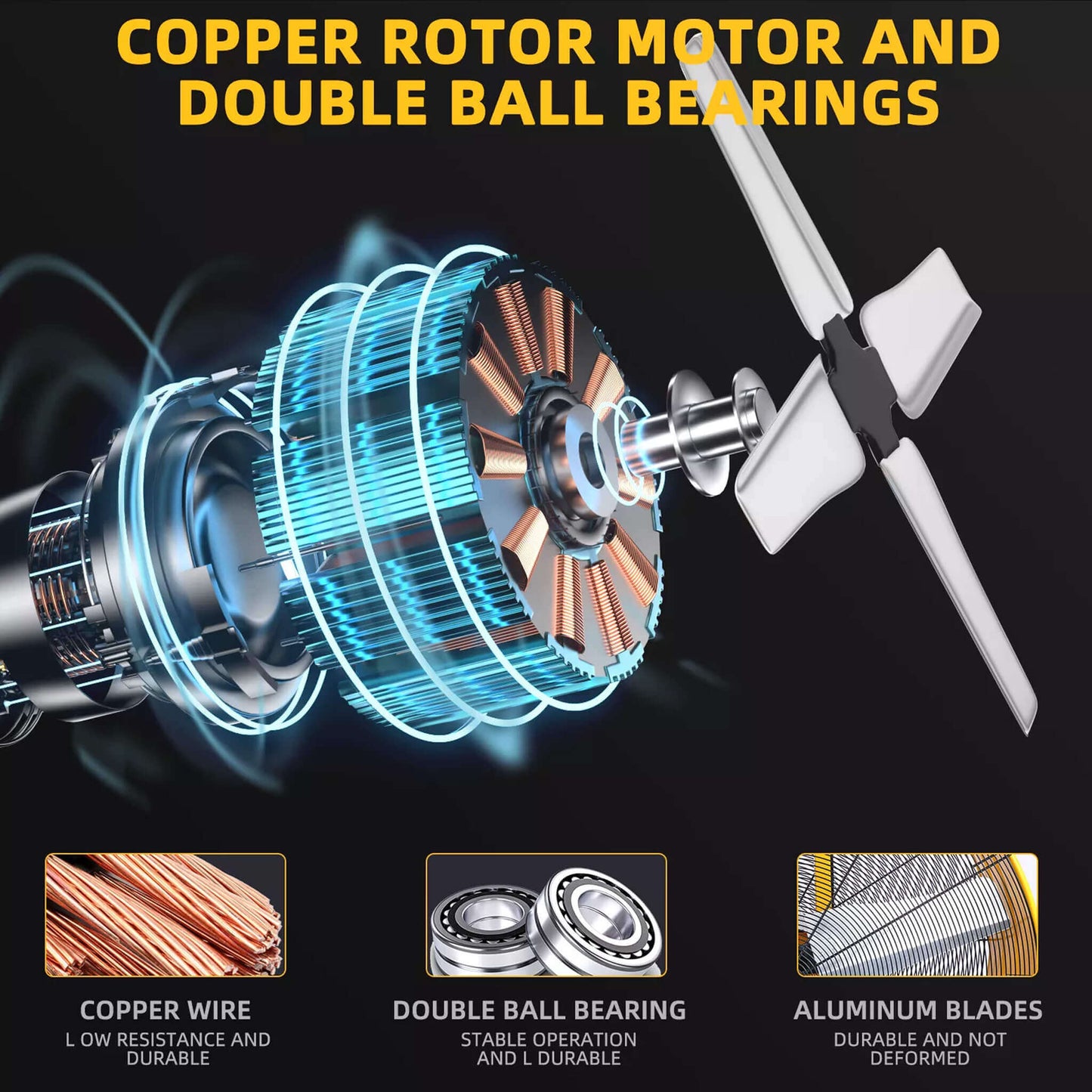 42" Heavy Duty Metal Industrial Dual Speed Air Circulation Drum Fan (SAK85191)