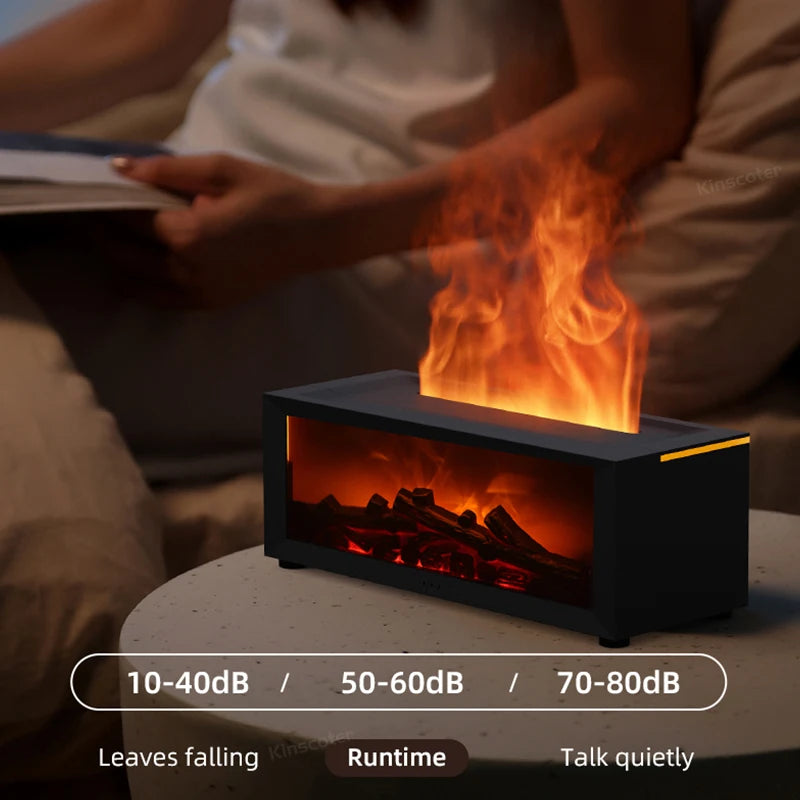 Fireplace Atmosphere Humidifier Simulation Fireplace Automatic Large Spray